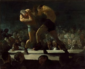 Klubová noc od George Bellows