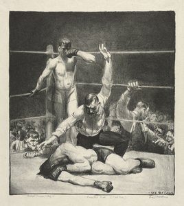 Odpočítáno, první kámen od George Bellows