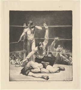 Odpočítáno, první kámen od George Bellows
