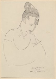 Elsie Speicher [verso] od George Bellows