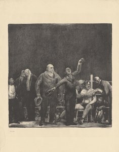 Představujeme Johna L. Sullivana od George Bellows