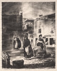 Irské město od George Bellows