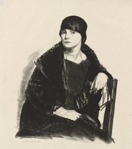 Portrét paní R. od George Bellows