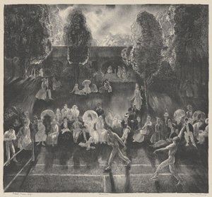 Tenis od George Bellows