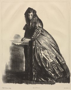 Herečka od George Bellows