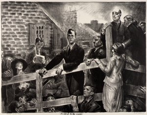 Výzva k lidu od George Bellows