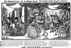 Evropští truchlící aneb císařův pohřeb s Belleisleovým postupem do zajetí, 1745