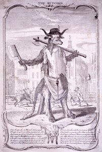 "Řezník", 1740