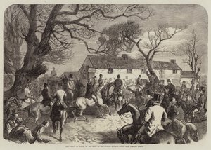 Princ z Walesu na setkání Burton Hounds, Green Man, Lincoln Heath