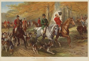 Royal Stag Hounds, HRH princ z Walesu a lord Cork