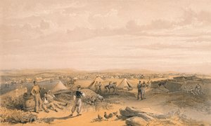 „Tábor 4. divize“, 1856 od George Brackenbury