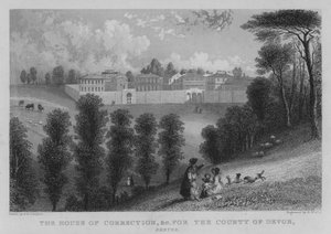 The House of Correction, atd. pro hrabství Devon, Exeter (rytina) od George Bryant Campion
