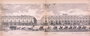 Panorama Londýna, 1849 od George C Leighton