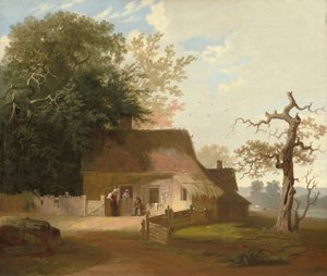 Krajina chaty, 1845. od George Caleb Bingham