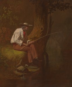 Mississippi Fisherman od George Caleb Bingham