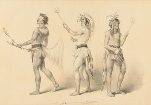 Hráči s míčem - č. 21 od George Catlin