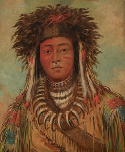 Chlapec náčelník - Ojibwe od George Catlin
