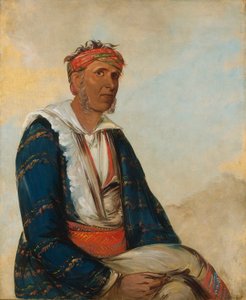 Cól-lee, náčelník skupiny od George Catlin