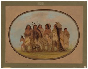 Významní vraní indiáni od George Catlin