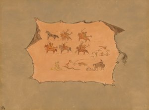 Faksimile doktorského roucha Pawnee, 18611869. od George Catlin