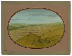 Pevnost Stone od George Catlin