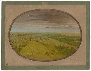 Fort Union od George Catlin