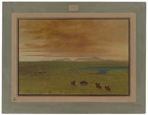 Great Washhouse, Pampa del Sacramento od George Catlin