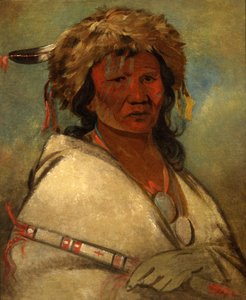 Velký hrdina, náčelník, 1845. od George Catlin