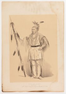 Joc-o-sot, chodící medvěd od George Catlin