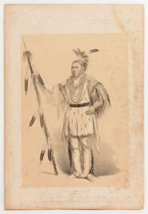 Joc-o-sot, chodící medvěd od George Catlin