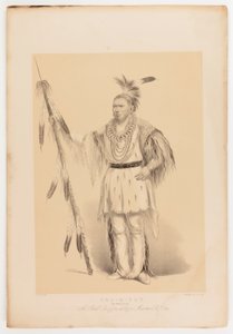 Joc-o-sot, chodící medvěd od George Catlin
