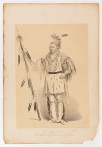 Joc-o-sot, chodící medvěd od George Catlin