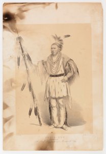 Joc-o-sot, chodící medvěd od George Catlin
