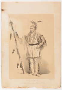 Joc-o-sot, chodící medvěd od George Catlin