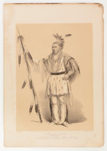 Joc-o-sot, chodící medvěd od George Catlin