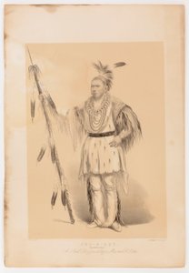 Joc-o-sot, chodící medvěd od George Catlin