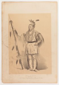 Joc-o-sot, chodící medvěd od George Catlin