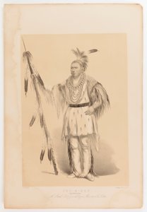 Joc-o-sot, chodící medvěd od George Catlin
