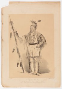 Joc-o-sot, chodící medvěd od George Catlin