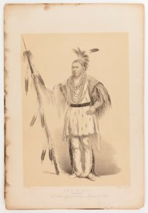 Joc-o-sot, chodící medvěd od George Catlin