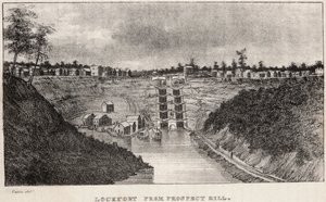 Lockport z Prospect Hill od George Catlin