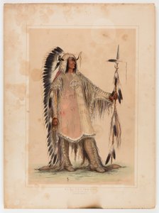 Mah-to-toh-pa, náčelník Mandanů od George Catlin
