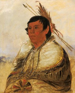 Ni-a-có-mo, Opravit nohou, statečný od George Catlin