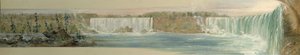 Niagarské vodopády od George Catlin