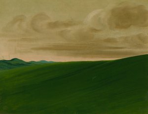 Nishnabottana Bluffs, Horní Missouri od George Catlin