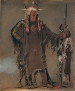 Peh-tó-pe-kiss, Orlí žebra, Piegan Chief, 1832. od George Catlin