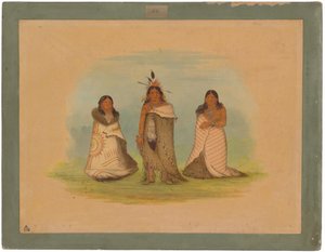 Indiáni Puncah od George Catlin