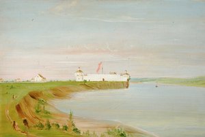 Rock Island, Spojené státy americké Garrison od George Catlin
