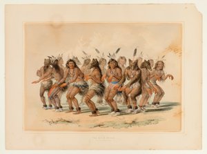 Medvědí tanec - č. 18 od George Catlin