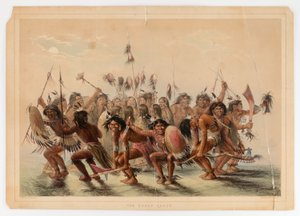 Tanec skalpů od George Catlin
